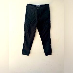 Black Cargo Pants / Jeans